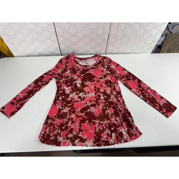 "LOGO"!! Tie Dye,Long sleeve shirt W/Pockets,  Artsy, Soft, Comfy,Gypsy,Size M - Picture 4 of 9